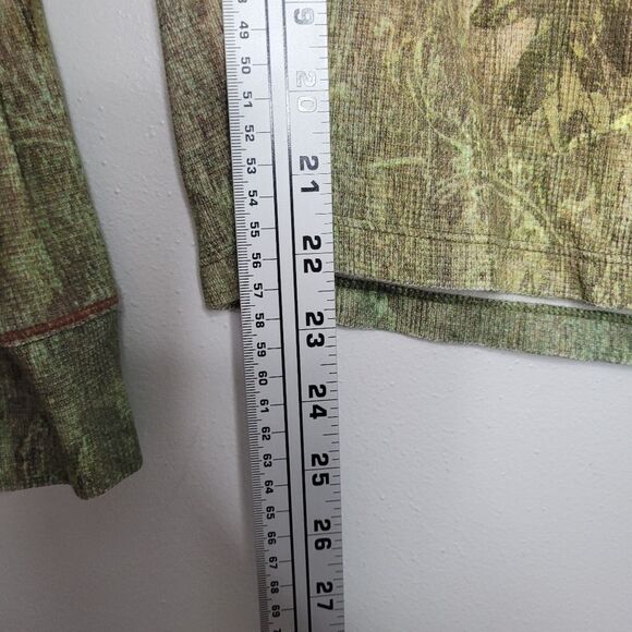 Grunge fairy green brown woodsy Henley long sleeve goblincore top size Medium - Picture 6 of 6